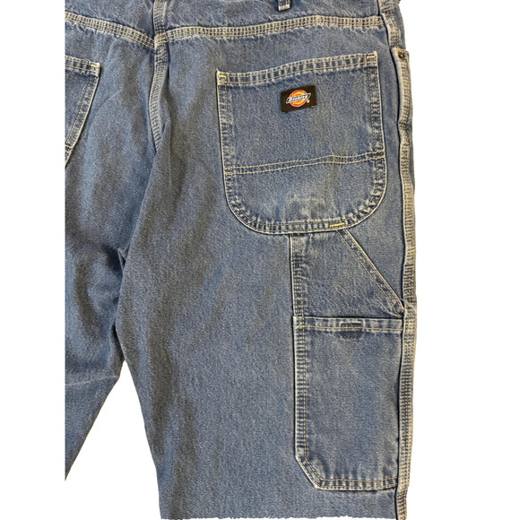 Dickies Mens Jeans Carpenter Workwear 38x32 Relaxed Straight Pants Denim 2014 - Picture 8 of 9